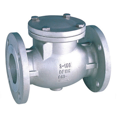 WCB Dökme Çelik Flanşlı Çekvalf DN15 300LB RF Flanş Bağlantısı