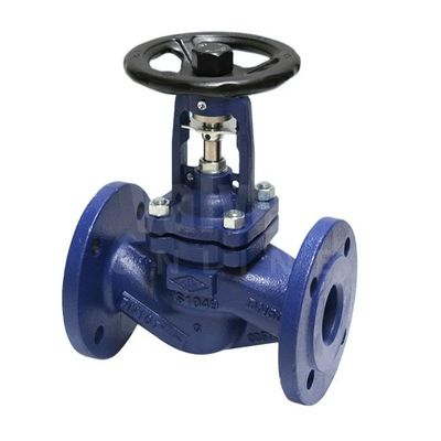 25A 10kg / cm2 x 127L Flanşlı Glob Vana STS304 EL TEKERLEĞİ