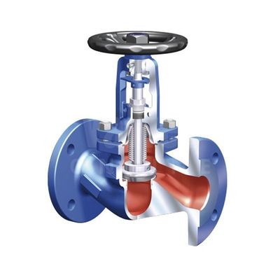 25A 10kg / cm2 x 127L Flanşlı Glob Vana STS304 EL TEKERLEĞİ