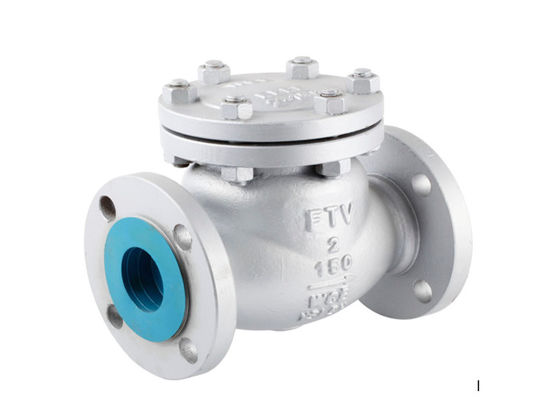 ASME B16.34 API 6D ANSI Flanşalı bultlu bonet 316 Paslanmaz Çelik Swing Check Valve