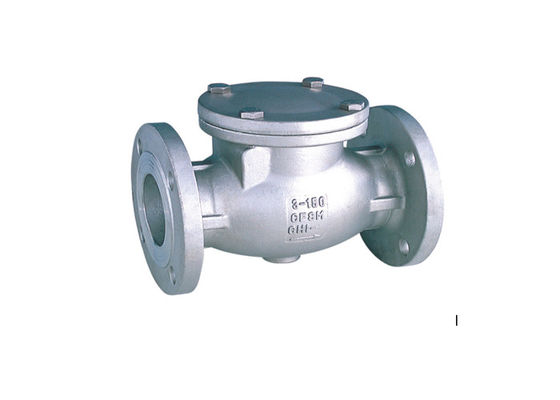 ASME B16.34 API 6D ANSI Flanşalı bultlu bonet 316 Paslanmaz Çelik Swing Check Valve