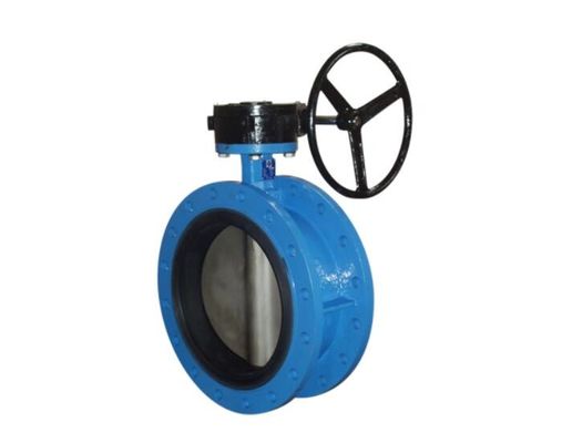 DD373H Paslanmaz Çelik Üçlü Ss 316 Eksantrik Wafer Tipi Kelebek Valfi