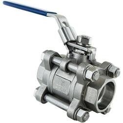 Paslanmaz Çelik ASTM A312 TP316L Çelik Yüzer Küresel Vana 3" 150# Düşük Basınç Sınıfı