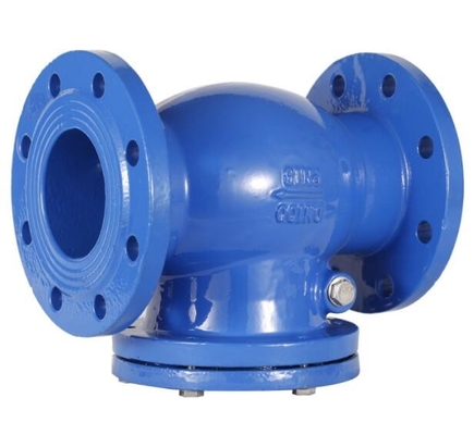 TOBO DN100 4 Inch PN10 Cast Iron Flange Swing Check Valve Üreticisi Rekabetçi Fiyatla