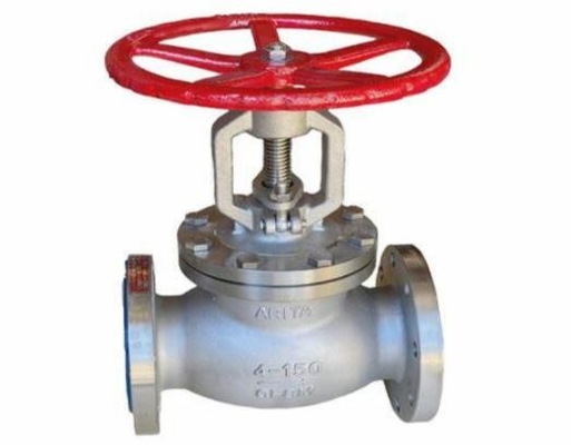 ASTM A 216 Malzeme ile Conduit Pattern Flanşlı Glob Vana Tam Açılır