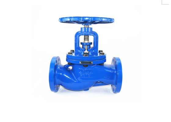 ASTM A 216 Malzeme ile Conduit Pattern Flanşlı Glob Vana Tam Açılır