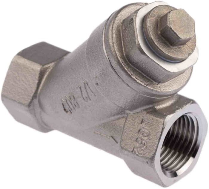 Yağ için DN40~DN200 ANSI Standart Paslanmaz Çelik y-tipi Süzgeç Tahliye Vanası
