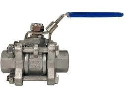 TOBO Kimyasal Endüstrisi Paslanmaz Çelik 3 PCS Valve Manual Üç Parça Geri Dönmez Sanitary Tri Clamp Ball Valve