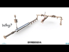 3/4 WYE Süzgeç Örgü Filtre Vanası 800 # SS316 CF8m Paslanmaz Çelik 